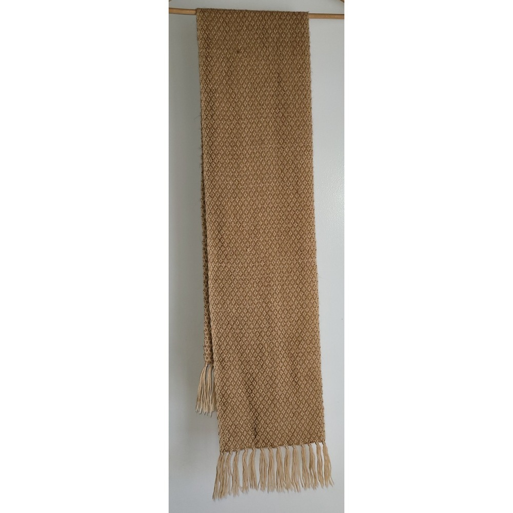 Alpaca Brown Unisex Scarf‎ Soft Warm Wrap Cozy Accessory
